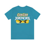 Cra Cra Krenciks Adult Lego Ninjago YouTube Channel 2 Sided Fan Jersey Short Sleeve T Shirt
