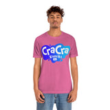 Cra Cra Krenciks Adult Splat Logo Blue Design YouTube Channel 2 Sided Fan Jersey Short Sleeve T Shirt