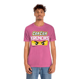 Cra Cra Krenciks Adult Lego Ninjago YouTube Channel 2 Sided Fan Jersey Short Sleeve T Shirt
