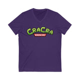 Cra Cra Krenciks TMNT Ninja Turtles YouTube Channel 2 Sided Fan Jersey Short Sleeve V Neck T Shirt