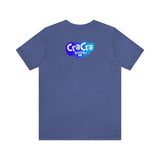 Cra Cra Krenciks Adult Splat Logo Blue Design YouTube Channel 2 Sided Fan Jersey Short Sleeve T Shirt