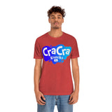 Cra Cra Krenciks Adult Splat Logo Blue Design YouTube Channel 2 Sided Fan Jersey Short Sleeve T Shirt