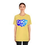 Cra Cra Krenciks Splat Blue Design Adult YouTube Channel Fan Unisex Jersey Short Sleeve Tee