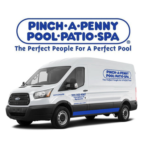 Pinch A Penny Pool Patio Spa Vinyl Graphics Kit