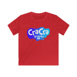 Copy of Cra Cra Krenciks YouTube Channel 2 Sided Blue Kids Softstyle Tee