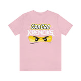 Cra Cra Krenciks Adult Lego Ninjago YouTube Channel 2 Sided Fan Jersey Short Sleeve T Shirt