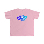 Cra Cra Krenciks YouTube Fun Blue Splat Kid's Fine Jersey Tee