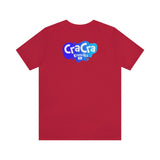 Cra Cra Krenciks Splat Blue Design Adult YouTube Channel Fan Unisex Jersey Short Sleeve Tee
