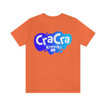 Cra Cra Krenciks Adult Splat Logo Blue Design YouTube Channel 2 Sided Fan Jersey Short Sleeve T Shirt