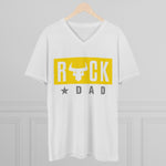 ROCK STAR DAD Men's Lightweight V-Neck Tee