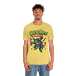 Copy of Cra Cra Krenciks Adult TMNT Teenage Mutant Ninja Turtles Slash YouTube Channel 2 Sided Fan Jersey Short Sleeve T Shirt