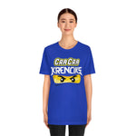 Cra Cra Krenciks Adult Lego Ninjago YouTube Channel 2 Sided Fan Jersey Short Sleeve T Shirt