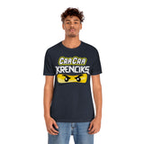 Cra Cra Krenciks Adult Lego Ninjago YouTube Channel 2 Sided Fan Jersey Short Sleeve T Shirt