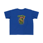 Cra Cra Krenciks Toddlers TMNT Ninja Turtles Michelangelo YouTube Fun 2 Sided Kid's Fine Jersey Tee
