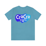 Cra Cra Krenciks Splat Blue Design Adult YouTube Channel Fan Unisex Jersey Short Sleeve Tee
