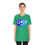 Cra Cra Krenciks Splat Blue Design Adult YouTube Channel Fan Unisex Jersey Short Sleeve Tee