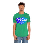 Cra Cra Krenciks Adult Splat Logo Blue Design YouTube Channel 2 Sided Fan Jersey Short Sleeve T Shirt
