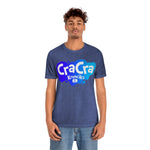 Cra Cra Krenciks Adult Splat Logo Blue Design YouTube Channel 2 Sided Fan Jersey Short Sleeve T Shirt