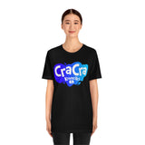 Cra Cra Krenciks Splat Blue Design Adult YouTube Channel Fan Unisex Jersey Short Sleeve Tee
