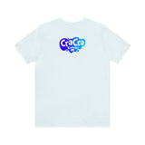 Cra Cra Krenciks Adult Splat Logo Blue Design YouTube Channel 2 Sided Fan Jersey Short Sleeve T Shirt
