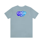 Cra Cra Krenciks Splat Blue Design Adult YouTube Channel Fan Unisex Jersey Short Sleeve Tee