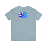 Cra Cra Krenciks Splat Blue Design Adult YouTube Channel Fan Unisex Jersey Short Sleeve Tee