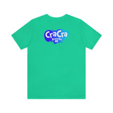 Cra Cra Krenciks Splat Blue Design Adult YouTube Channel Fan Unisex Jersey Short Sleeve Tee